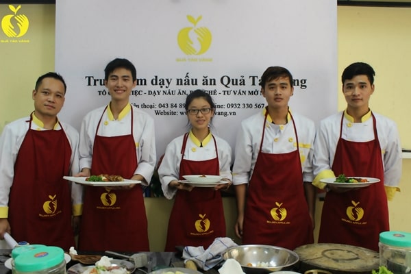 Quả Táo Vàng có nhiều chương trình học đa dạng cho cả người muốn học đầu bếp chuyên nghiệp và người không chuyên