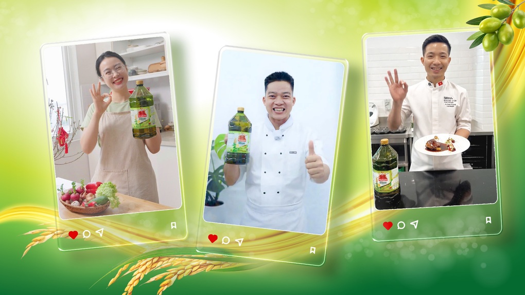 C&aacute;c đầu bếp chuy&ecirc;n nghiệp đ&aacute;nh gi&aacute; cao sự h&agrave;i h&ograve;a của dầu ăn mới