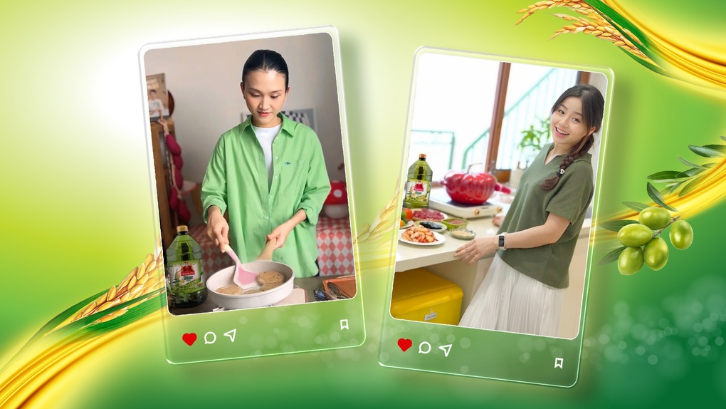 Nhiều gia đ&igrave;nh Việt tin chọn dầu ăn kết hợp dầu olive v&agrave; dầu gạo lứt